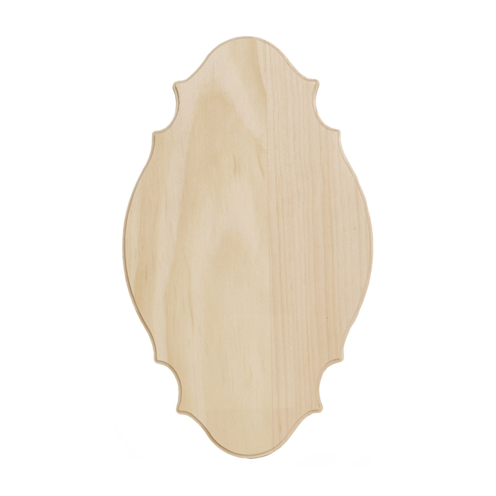 Walnut Hollow Wide-Edge French Corner Basswood Plaque, 8 in. x 10