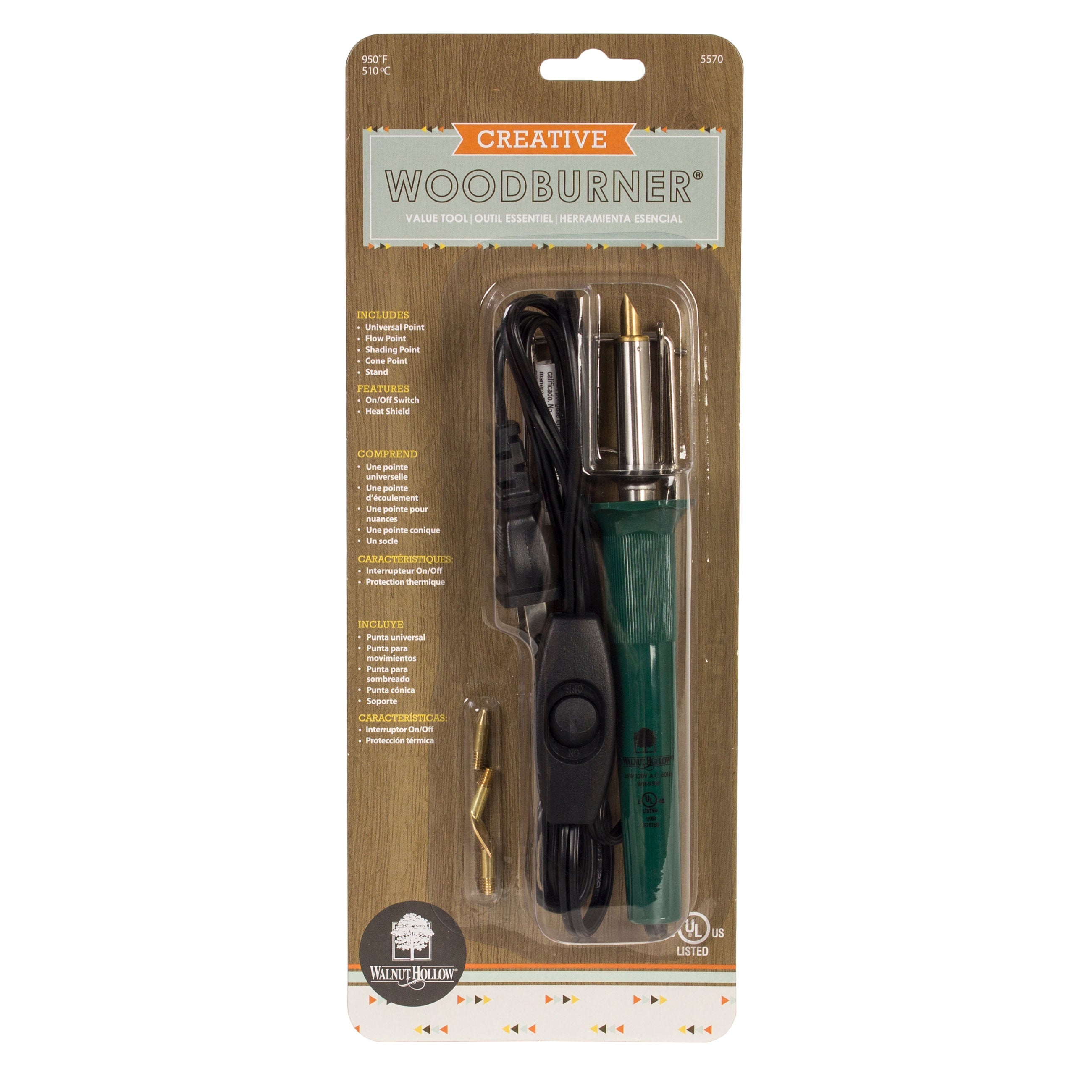 Walnut Hollow 41992 Creative Woodburner Wire Tip Wood Burning Tool for sale  online