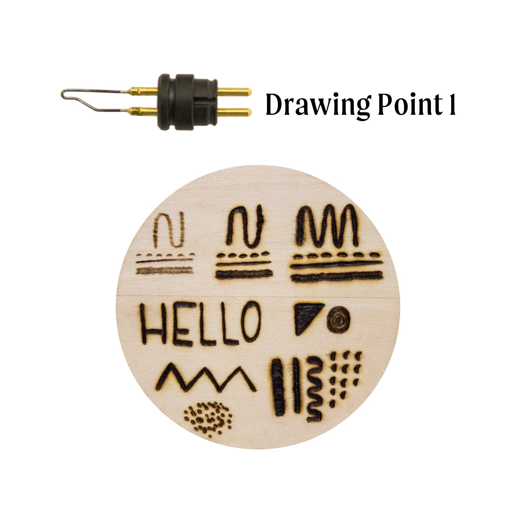 6 Pack: Walnut Hollow® Wood Burning Drawing Point 2 