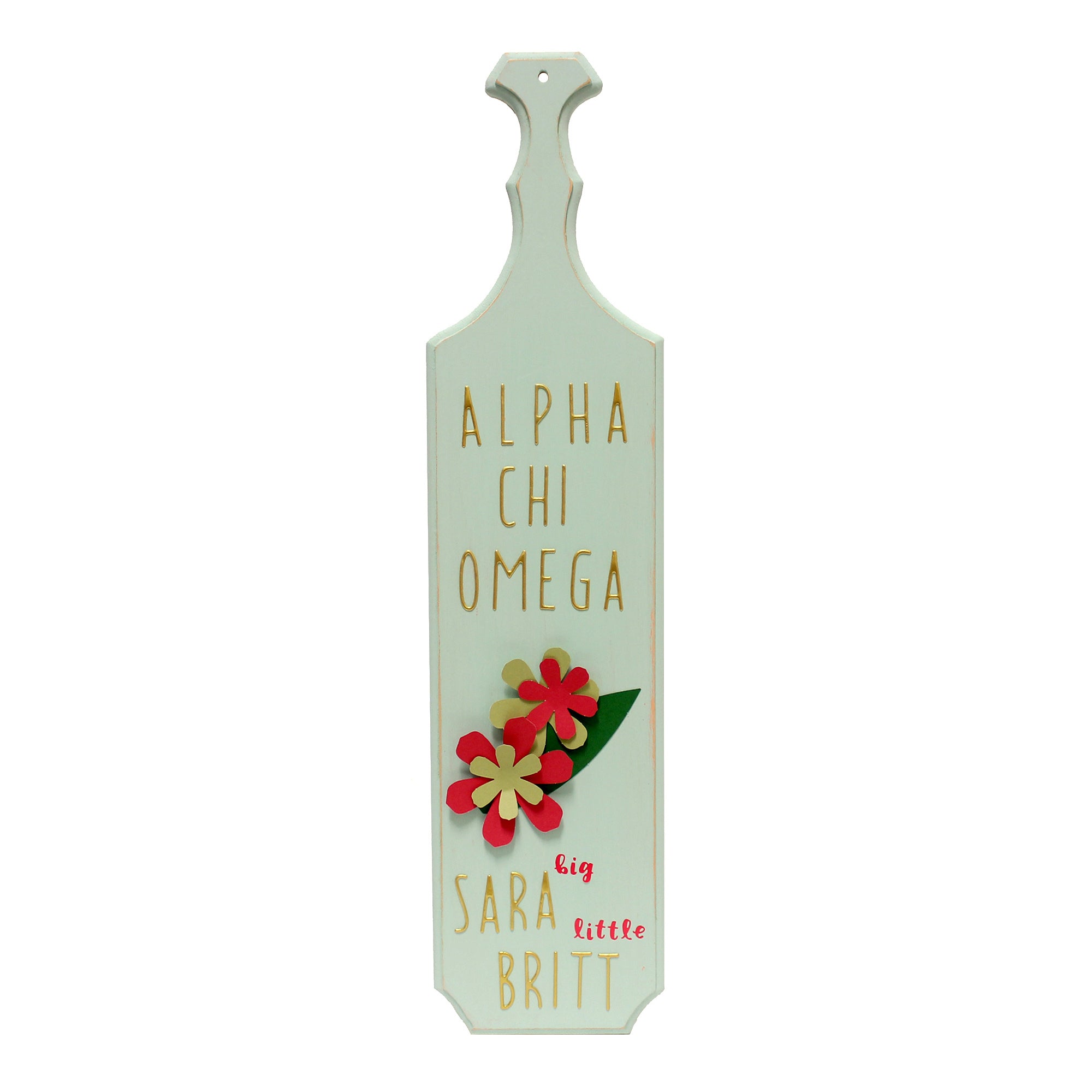 Custom on sale greek paddle