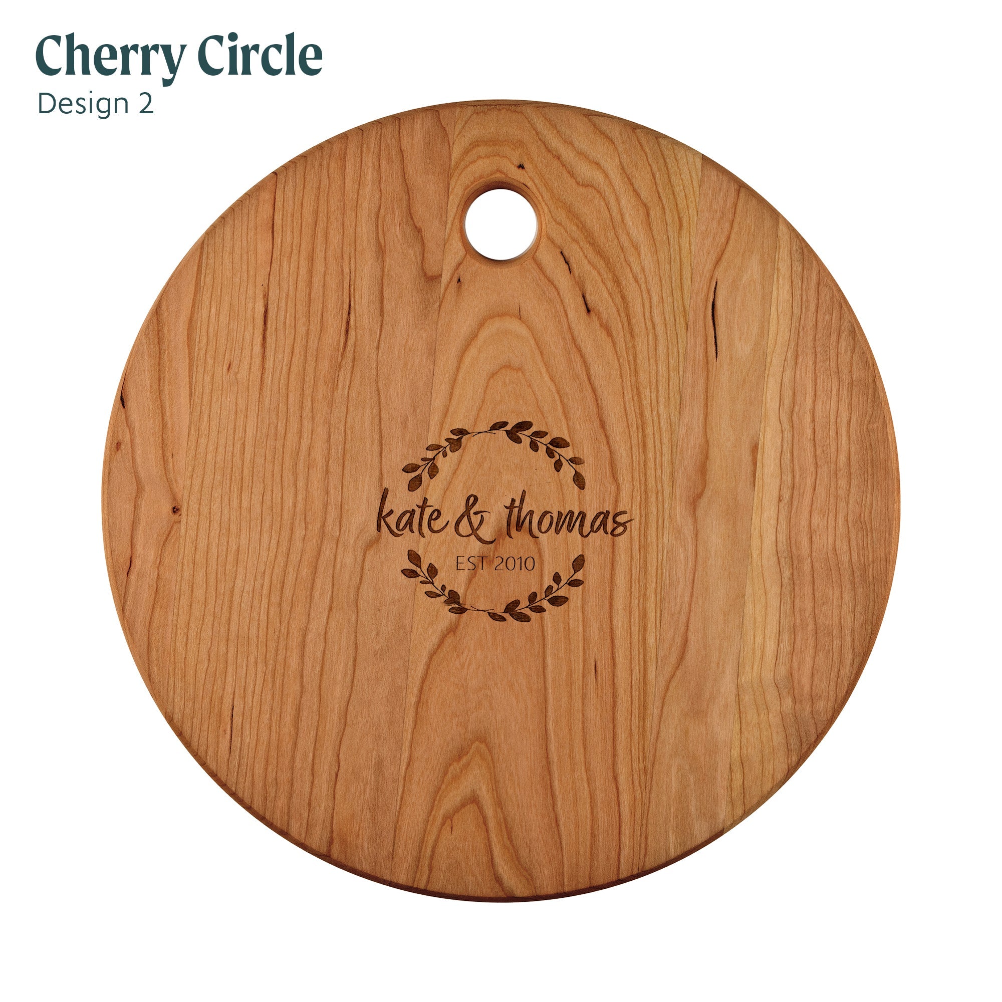 Round cutting deals board