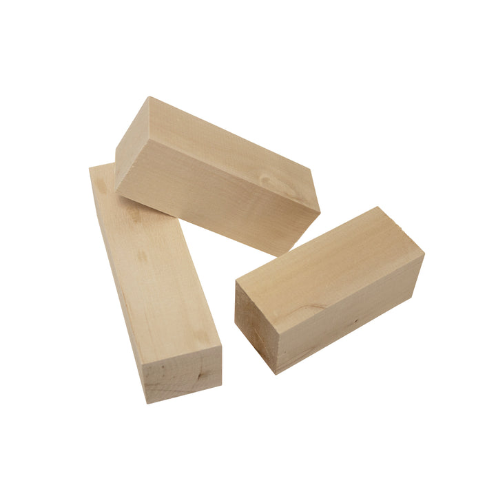 Assorted Basswood Carving Blocks (20-Piece)