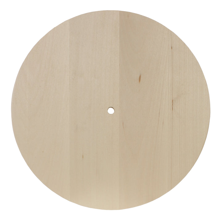 Basswood Clock Surface 10"