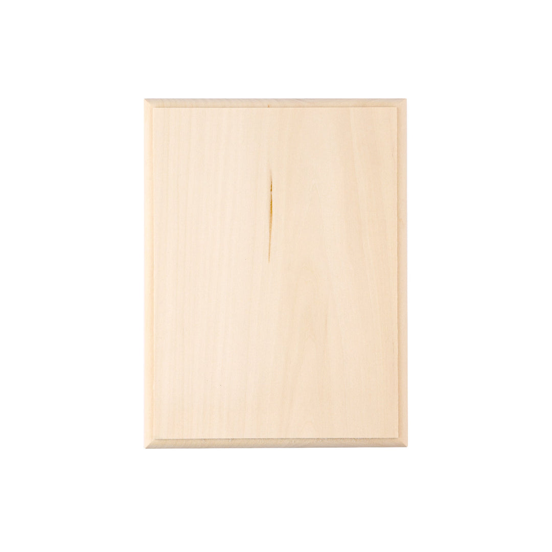 Basswood Rectangle Plaque by Make Market® 