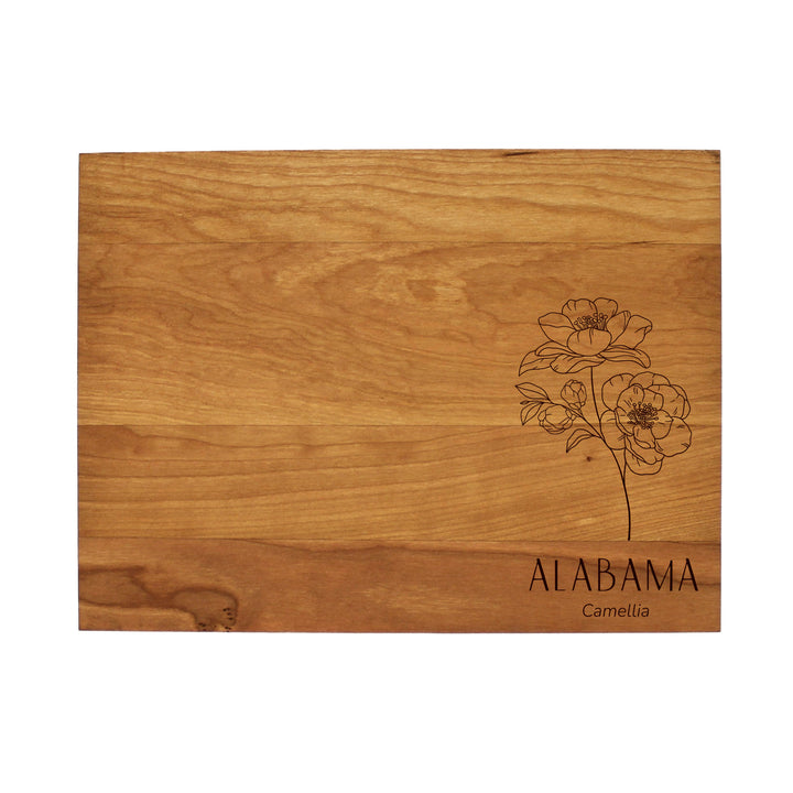 Alabama State Flower Cherry Board