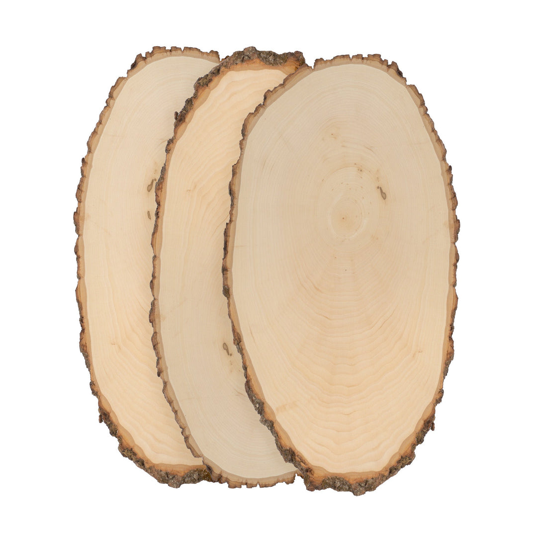 Basswood Round, Large 9-12" Wide